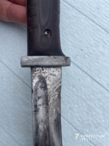 Штик-ніж Mauser K98 або схожа модель часів Другої світової війни.