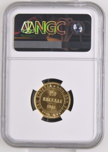 20 марок Фінляндія  1912 NGC мс 64