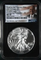 1 долар «Американський срібний орел» (інвестиційна монета) 2021 Joe Biden NGC MS69
