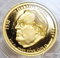 10 доларів — Єлизавета II (Гельмут Коль) 2017 года