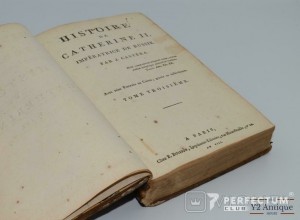 История Екатерины II императрицы России 1800 3 тома