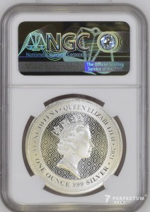 1 фунт — Єлизавета II (Перемога) 2021 NGC MS69