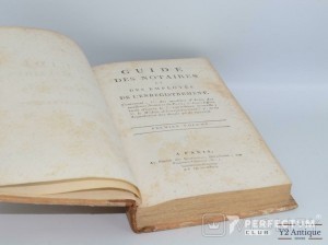 Guide des notaires et des employs de l'enregistrement. Premier Volume. 1802