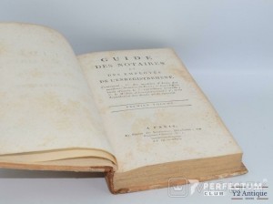 Guide des notaires et des employs de l'enregistrement. Premier Volume. 1802