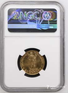 20 крон — Гакон VII 1910 Норвегія Коронація NGC MS63