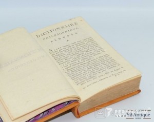 Вольтер. Полное собрание сочинений. Философский словарь 1792г.