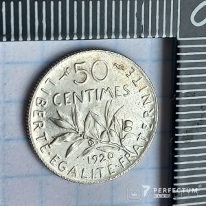 50 сантимів 1920