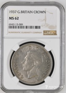 1 крона — Георг VI (коронація) 1937 NGC MS62