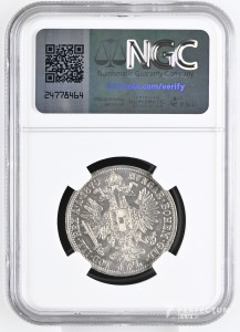 1 флорин — Франц Йосиф I 1879 ms62 ngc