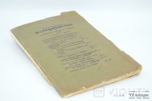 Військова карта 1914р 1-ї Mittelbach`s Kriegskarten. Ostdeutschland