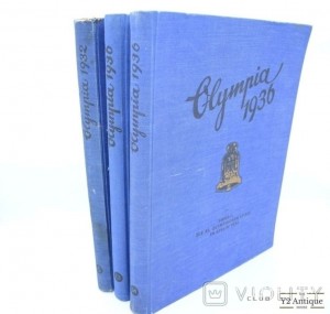 Альбом III рейх 3 тома. Хроника Олимпиады 1932-1936