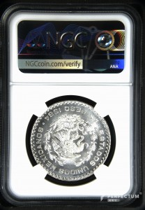 1 песо «Тепалькате» 1964 ms66 ngc